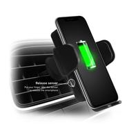 Sbs Tesupwir15Waut Support de smartphone avec chargeur sans fil Pour les fentes d'aération, Noir