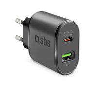 SBS TETRPD25W chargeur d'appareils mobiles Smartphone, Tablette Noir Secteur Charge rapide Intérieure