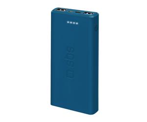 SBS TTBB10000FASTA banque d'alimentation électrique Lithium Polymère (LiPo) 10000 mAh Cyan