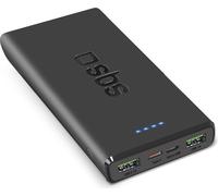 SBS TTBB10000FASTPD2 Banque d'énergie 10000 mAh Noir