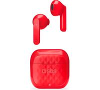 SBS TWS Air Free Casque True Wireless Stereo (TWS) dans l'oreille Appels/Musique Station de recharge rouge