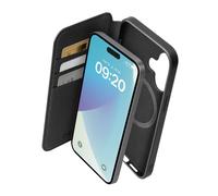 SBS Wallet Case MagSafe compatible avec iPhone 16 Plus black (TEBKMAGSFIP1667K)
