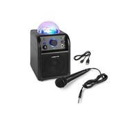 Vonyx Sbs50b Enceinte Karaoké Avec Microphone - Noir Noir