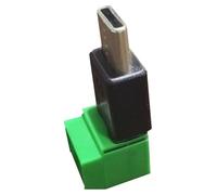 Sbshiouu Adaptateur de prise mâle de type C 5 V compatible avec la création de câbles de charge douaniers, accessoire de charge, sans soudure, terminal USB C