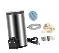 Sbshiouu Aquariums Miniatures efficaces Barils de Filtre en Acier Inoxydable Opérations silencieuses Seau de Filtre à Eau résistant à la Aquariums Portables Seau Rouille Réservoirs de Poissons en