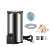 Sbshiouu Aquariums Miniatures efficaces Barils de Filtre en Acier Inoxydable Opérations silencieuses Seau de Filtre à Eau résistant à la Aquariums Portables Seau Rouille Réservoirs de Poissons en