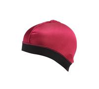 Sbshiouu Chapeau de pirate confortable en soie synthétique large bande élastique pour un usage quotidien et les fêtes costumées Bonnet respirant, rouge vin, Taille unique