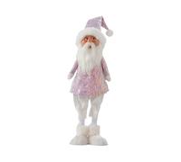 Sbshiouu Figurine de Père Noël/bonhomme de neige/cerf Décoration de la maison Poupées debout Décoration de fenêtre Ornement fait à la main pour l'intérieur