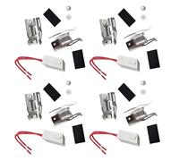 Sbshiouu Kit De Bornes Brûleurs 12001676 231625 4 Paquets Bornes Bloc Prise Prise Cuisinière Électrique