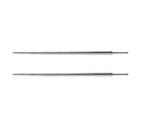 Sbshiouu Lot de 2 épingles d'insertion coniques en acier pour nez, oreille, nombril, lèvre, sourcil, 14 g, 16 g, 18 g, taille unique, Comme décrit, Comme décrit.