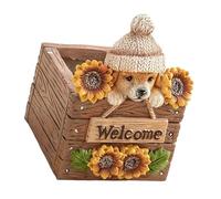 Sbshiouu Pots de Fleurs en résine Animale résistant intempéries, jardinière créative en Forme d ' Animal pour Usage extérieur et récipient de Fleurs moulé de beauté