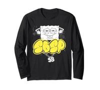 SBSP Bob l'éponge Bling Diamond-Gold-Logo Hip Hop Rap Icon Ste Manche Longue