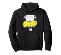 SBSP Bob l'éponge Bling Diamond-Gold-Logo Hip Hop Rap Icon Ste Sweat à Capuche