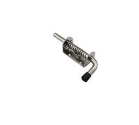SBSSYVLMV Loquet de Verrouillage loquet chargé métal sécurité Barillet loquet Ton Argent loquets à Ressort Porte Armoire charnières matériel