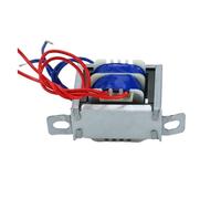 SBSSYVLMV Transducteur de Pression Mini EI transformateur Puissance AC-AC 220V entrée 6V 9V 12V 15V 24V Double 9V-0-9V 2W/VA électronique(12V-0-12V)