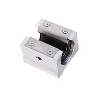 SBTRKT Roulements à Billes linéaires 1 pièce, modèle SBR10UU-SBR50UU, principalement utilisés for Les pièces CNC, Les pièces d'imprimante 3D, Les Machines-Outils de précision (Size : SBR25UU)