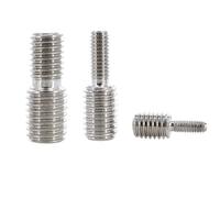 SBTRKT Vis de Conversion M4 M5 M6 M8 M10 M12 M16 M20, Filetage métrique en Acier Inoxydable, vis de réduction de convertisseur à Double extrémité for Adaptateur de caméra 10 pièces(M12X25-M16X25)