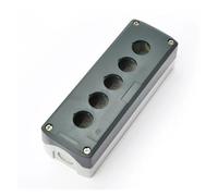 SBX05 Gray 22mm Dia 5-Hole Push Button Switch Control Box Case