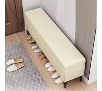 SBZIOJHDR Banc de Rangement pour Chaussures, Banc de Rangement avec Pieds, Banc d'extrémité lit siège rembourré, boîte for Porte d'entrée, Salon
