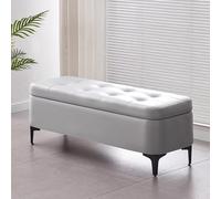 SBZIOJHDR Banc de Rangement pour Chaussures, Banc d'extrémité de lit en Cuir for Chambre à Coucher, entrée rembourrée for Salon et