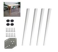 SBZIOJHDR Ensemble de 4 Pieds Meubles en chêne Massif for Armoire(50 cm)
