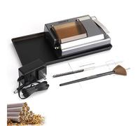 SBZIOJHDR Machine à Rouler Le Tabac, avec Tube à Tabac de 8 mm et Plateau de Rangement, Fonction de comptage Automatique et Traitement Rapide et Facile, économique et Plus sain, for Cadeau