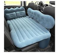 SBZIOJHDR Matelas Gonflable pour Voiture, Lit Gonflable de siège arrière Voiture, lit Voyage Camping, d'air Couchage SUV Flocage Surface en PVC(A/Blue)