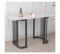 SBZIOJHDR Pieds de Bureau, Ensemble de 2, for Bureau, Table à Manger et Basse, d'ordinateur, établi, réunion(Black,72x50cm)