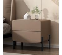 SBZIOJHDR Table de Chevet, Support de lit Chambre à Coucher avec tiroirs, Tables d'appoint Modernes, Mini Commode Rangement, for, Salon, Minimaliste et Pratique(Light Brown,40x40x47cm)