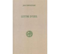 Sc 103 lettre d'exil Chrysostome Jean (Auteur)
