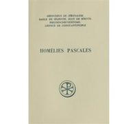 Sc 187 homelies pascales HESYCHIUS JERUSALEM (Auteur)