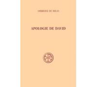 SC 239 APOLOGIE DE DAVID