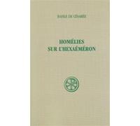 Sc 26 homelies sur l'hexaemeron - Basile De Césarée - Cerf - broché - Etude