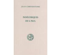 Sc 300 panegyriques de s. paul - Chrysostome Jean - Cerf - broché - Essai
