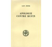 SC 303, Apologie contre Rufin - Jérôme - Cerf - broché - Etude