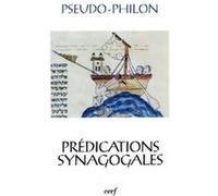 Sc 435 predications synagogales Pseudo Philon (Auteur)