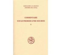Sc 469 commentaire sur le premier livre des rois - tome 5 Grégoire de Nysse (Auteur)