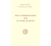Sc 533 deux commentaire sur le livre de ruth - Raban Maur - Cerf - broché - Livre
