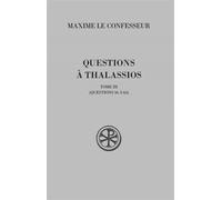 Sc 569 questions a thalassios - tome 3 (questions 56 a 65) - Maxime - Cerf - broché - Livre