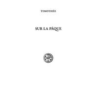 Sc 604 - sur la paque - Timothee - Cerf - broché - Essai