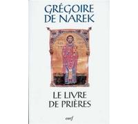 Sc 78 le livre de prieres - Grégoire De Narek - Cerf - broché - Essai