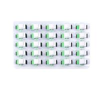 SC/APC Lot de 25 adaptateurs de coupleur fibre optique monomode Keystone | ≤ 0,2 dB IL, ≥ 50 dB RL, 1200-1600 nm, plus de 1000 cycles, manchon en céramique de zircone, support mural/panneau, CATV/FTTx
