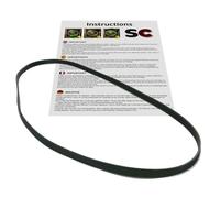 SC - Courroie de machine à laver compatible (8EPH 1258 / EL 1258 H8 / 1258 H8 / 8PHE 1258)
