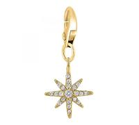 SC Crystal Charms pour Femme en métal rhodié