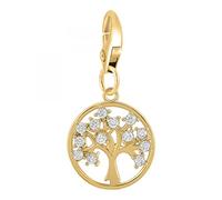 SC Crystal Charms pour Femme en métal rhodié