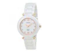 SC Crystal Montre Quartz pour Femme en Ceramique