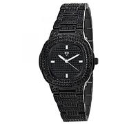 SC Crystal Montre Quartz pour Femme en métal rhodié