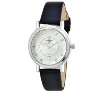 SC Crystal Montre Quartz pour Femme en métal rhodié