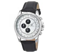 SC Crystal Montre Quartz pour Homme en métal rhodié