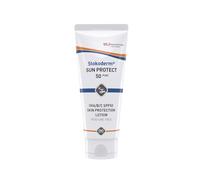 SC Johnson Professional Stokoderm Sun Protect 50 Pure - Crème SPF 50 UVA/UVB/UVC - Résistante à l’eau - Tube 100 ml - Usage professionnel